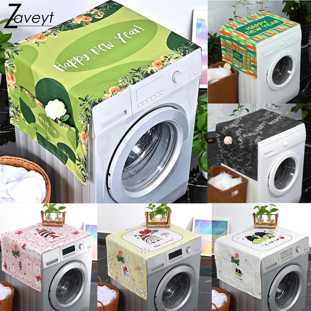 2023 Happy New Year Leaf Washing Machine Cover Letter Cartoon dwarf Washing Machine Cover Oven Microwave Refrigerator Protector
2023 Happy New Year Leaf Washing Machine Cover Letter Cartoon dwarf Washing Machine Cover Oven Microwave Refrigerator Protector