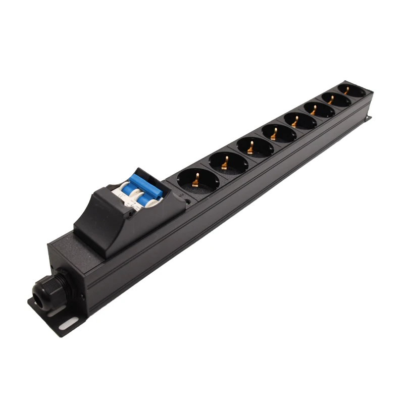 PDU Удлинитель шкаф стеллаж распределения питания 8 Way AC немецкая розетка 16/32A автоматический выключатель без провода монтажная плата
PDU Удлинитель шкаф стеллаж распределения питания 8 Way AC немецкая розетка 16/32A автоматический выключатель без провода монтажная плата
