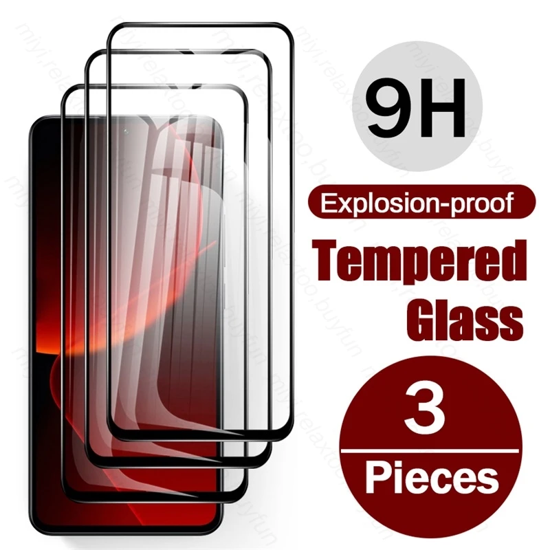 

3PCS 9H Tempered Glass For Xiaomi Mi13T Mi 13T 13 T Pro 5G T13 Armor Safety Screen Protector Explosion-Proof HD Film Guard Cover