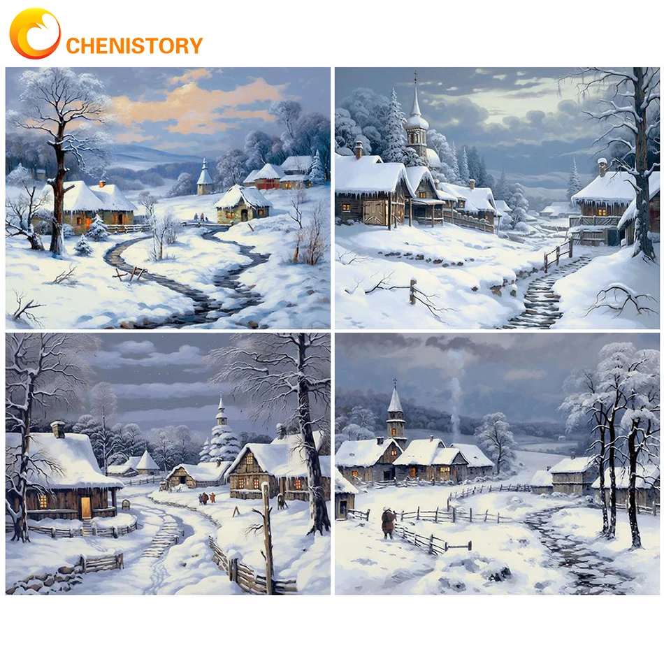 CHENISTORY Oil Paint By Numbers Winter Landscape Set Acrylic Paint For Adults On Canvas Diy Frame Drawing Coloring By Numbers De
CHENISTORY Oil Paint By Numbers Winter Landscape Set Acrylic Paint For Adults On Canvas Diy Frame Drawing Coloring By Numbers De
