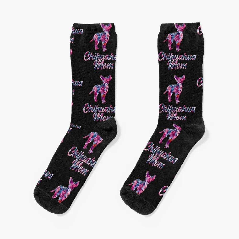 

Chihuahua Mom GIFT Socks Heating sock Antiskid soccer socks Socks with print Socks Girl Men's