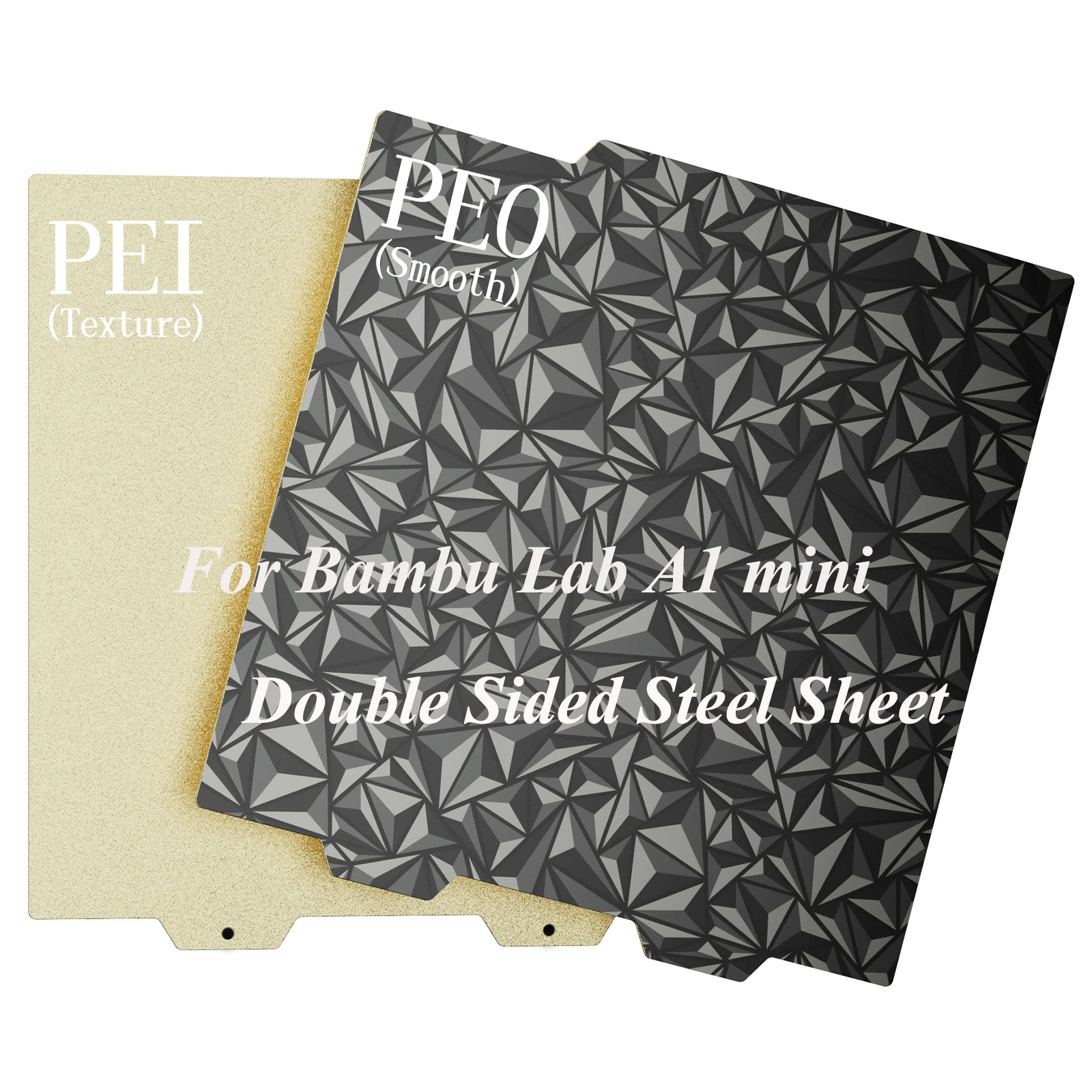 Для Bambu Lab A1 mini 180x180 мм Строительная пластина текстура PEI + Гладкая двухсторонняя PEO + PEI пружина стальной лист детали 3D-принтера
Для Bambu Lab A1 mini 180x180 мм Строительная пластина текстура PEI + Гладкая двухсторонняя PEO + PEI пружина стальной лист детали 3D-принтера