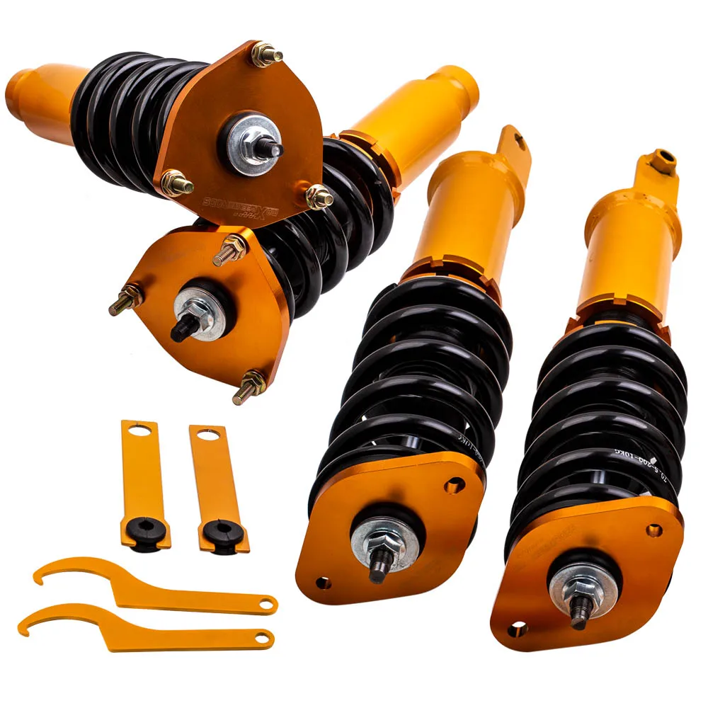 

MaXpeedingrods Coilover Kits for Infiniti M45 4.5L 4494CC V8 GAS DOHC Adjustable Height Springs Struts Coilover Suspension