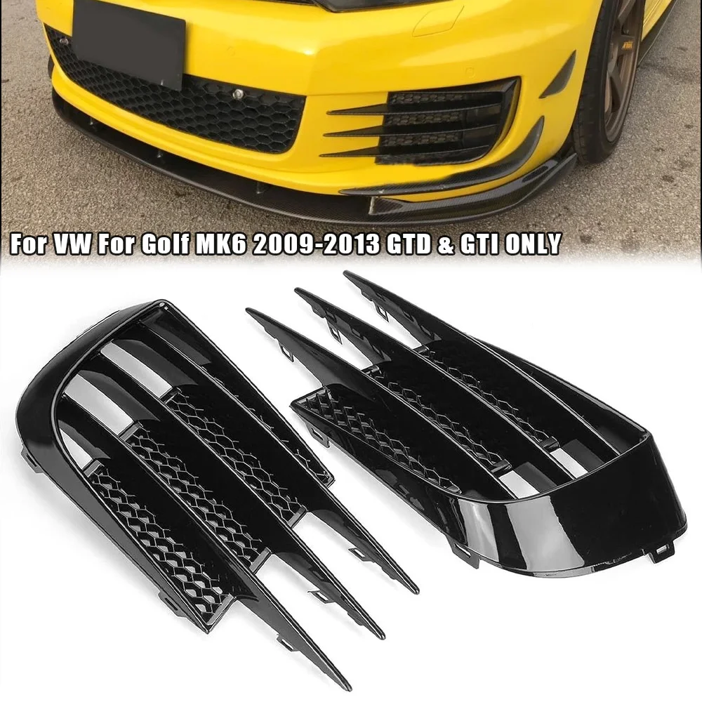 Передний бампер автомобиля, нижний противотуманный фрикционный решетчатый радиатор, сетчатая решетка, крышка для VW для Golf MK6 2009-2013 GTD & GTI, автозапчасти 
Передний бампер автомобиля, нижний противотуманный фрикционный решетчатый радиатор, сетчатая решетка, крышка для VW для Golf MK6 2009-2013 GTD & GTI, автозапчасти