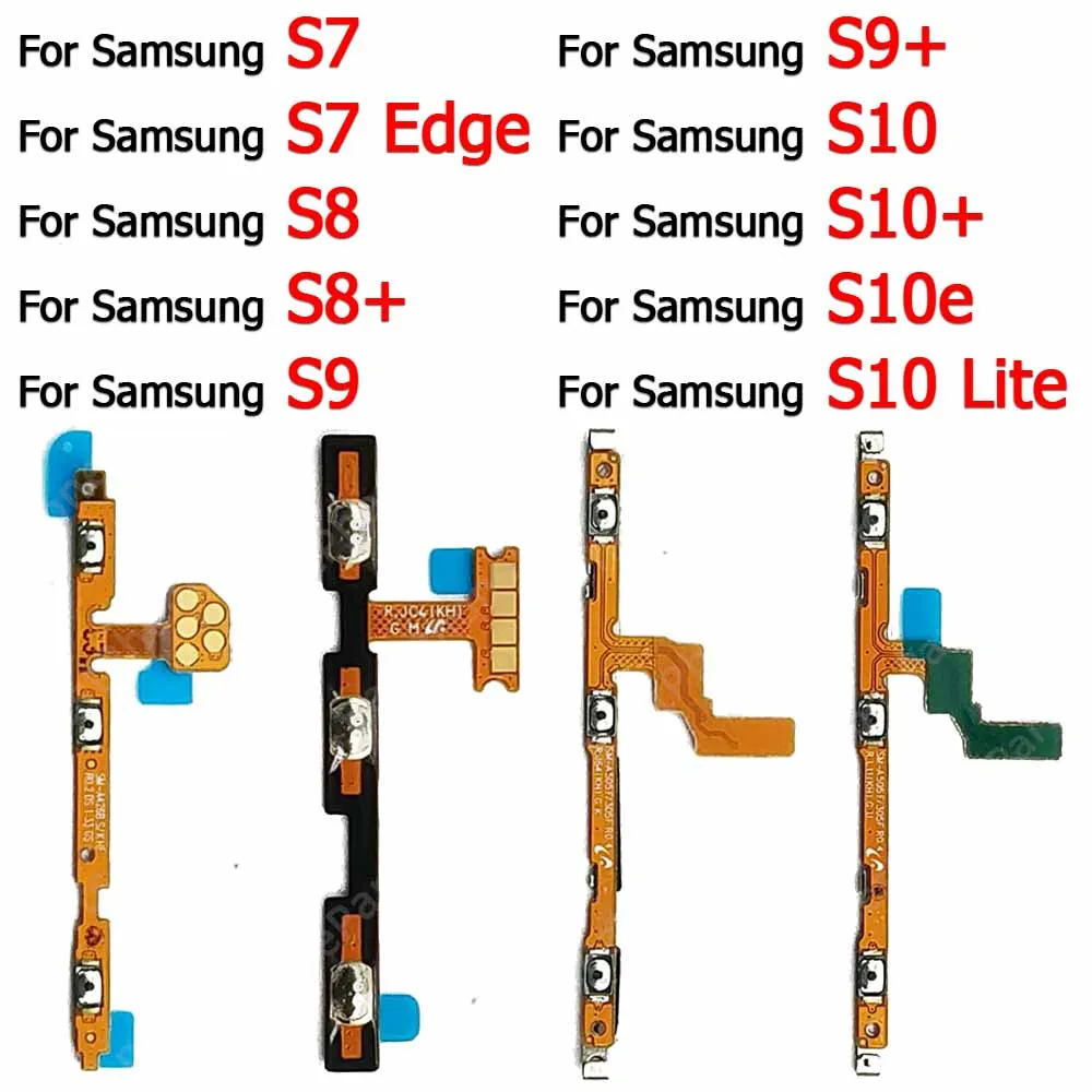 Switch Volume For Samsung Galaxy S7 Edge S8 Active S8+ S9 Plus S9+ S10 Lite S10+ S10e 5G Power On Off Side Button Flex Cable
Switch Volume For Samsung Galaxy S7 Edge S8 Active S8+ S9 Plus S9+ S10 Lite S10+ S10e 5G Power On Off Side Button Flex Cable