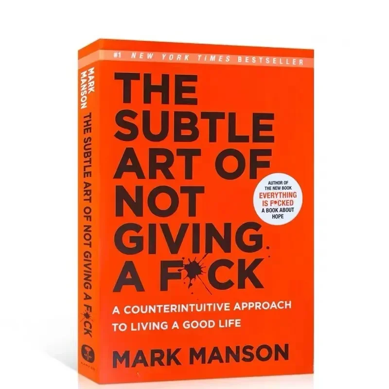 

The Subtle Art of Not Giving A F*C/Reshape Happiness/how To Live As You Want By Mark Manson Self Management Stress Relief Book