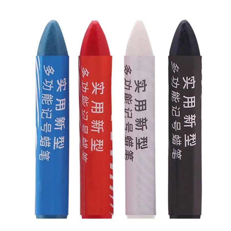 

Tire Crayon Marker Oil Resistant Waterproof Crayon Marker Fade Resistant Tire Crayons For Stones Tiles Portable Marking Crayons