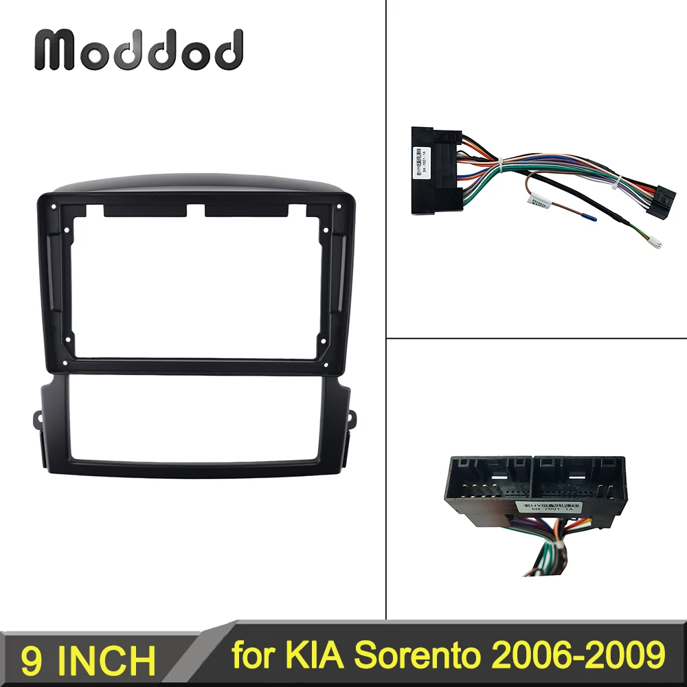 9 INCH Car Radio Frame for KIA SORENTO 2006-2009 GPS Navigation Stereo DVD Player Install Panel Dash Surround Trim Kit Bezel
9 INCH Car Radio Frame for KIA SORENTO 2006-2009 GPS Navigation Stereo DVD Player Install Panel Dash Surround Trim Kit Bezel