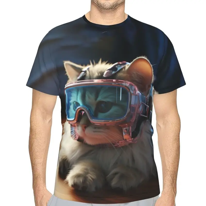 Men Animal 3D Cat Pattern Printed T-shirt Casual Fashion Large Street Short Sleeved Top Summer Cool and Breathable Clothing Y2K
Men Animal 3D Cat Pattern Printed T-shirt Casual Fashion Large Street Short Sleeved Top Summer Cool and Breathable Clothing Y2K