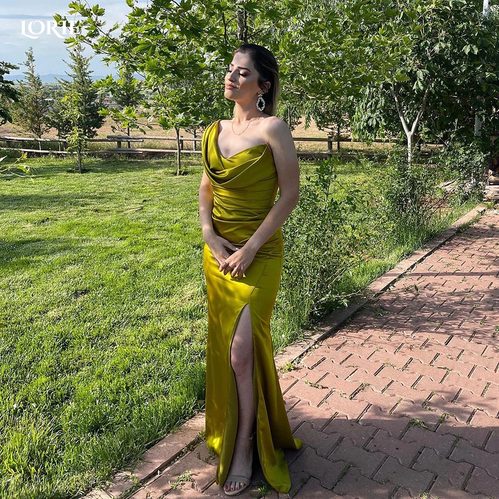 LORIE Green Formal Evening Dresses One Shoulder Pleated Mermaid Dubai Celebrity Gowns Saudi Arabia Side Slit Bodycon Party Gown
LORIE Green Formal Evening Dresses One Shoulder Pleated Mermaid Dubai Celebrity Gowns Saudi Arabia Side Slit Bodycon Party Gown