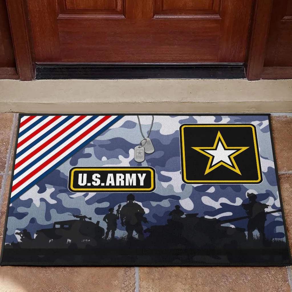 Neweat Army Veteran Camouflage Custom Name Decor Porch Doormat Rug Mats Floor Carpet 3D Indoor Outdoor Doormat Non-slip Style-1
Neweat Army Veteran Camouflage Custom Name Decor Porch Doormat Rug Mats Floor Carpet 3D Indoor Outdoor Doormat Non-slip Style-1
