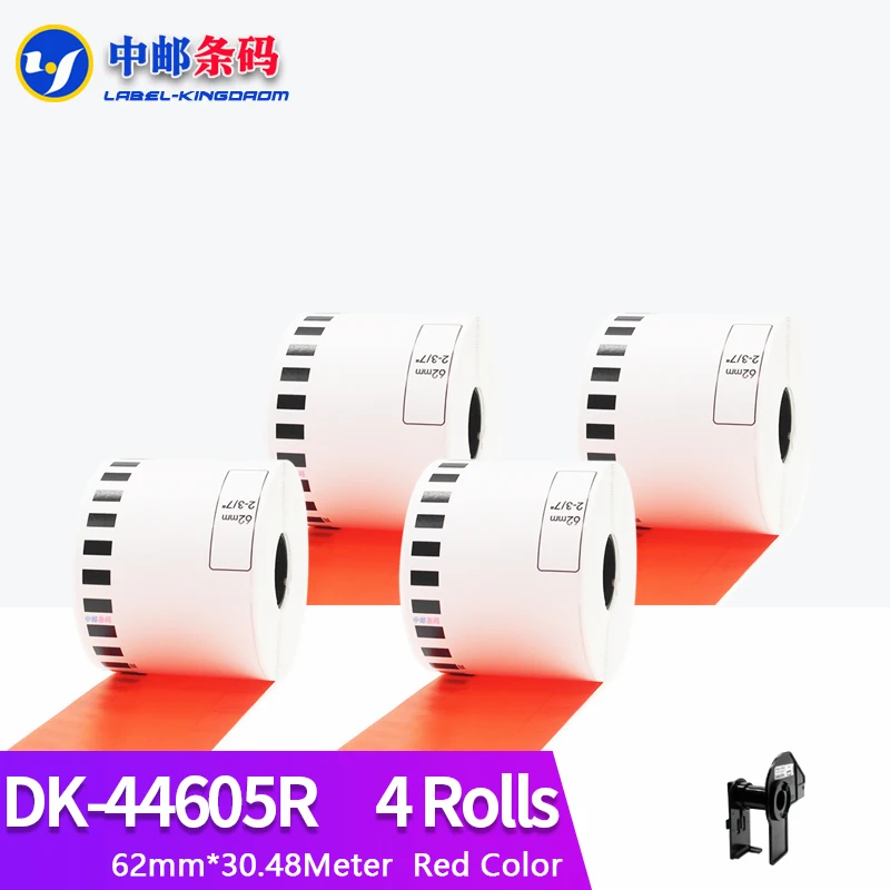 4 рулона, совместимые с фотографиями, ярлыки красного цвета 62 мм * 30,48 м, непрерывный для термопринтера Brother, фотография/фотография
4 рулона, совместимые с фотографиями, ярлыки красного цвета 62 мм * 30,48 м, непрерывный для термопринтера Brother, фотография/фотография