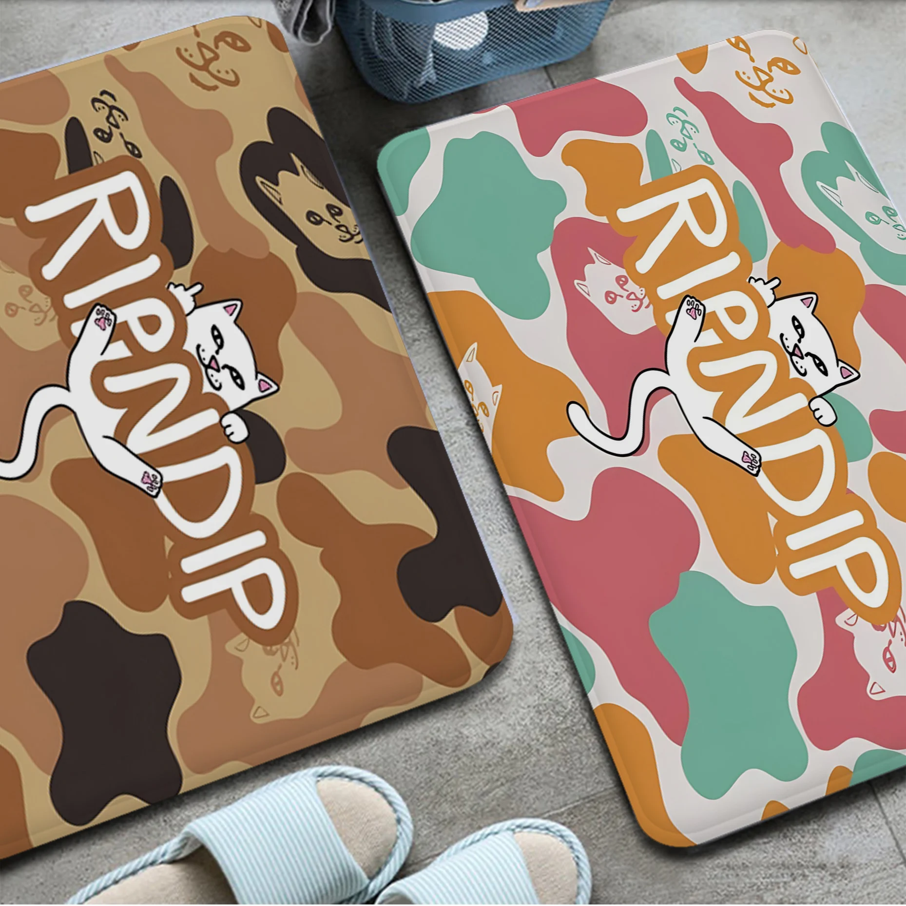 Cute Fingers Cat-R-RIPNDIPS Floor Mat Bath Mat Nordic Style Home Doormat Bathroom-Toilet Mats Bedroom Welcome Doormat
Cute Fingers Cat-R-RIPNDIPS Floor Mat Bath Mat Nordic Style Home Doormat Bathroom-Toilet Mats Bedroom Welcome Doormat