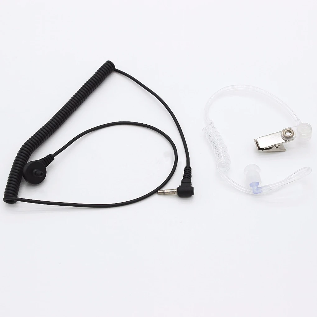 

Receive Earpiece 3.5mm Listen Headset Portable Professional Security Guard Replacement Speaker Microphone Accessory