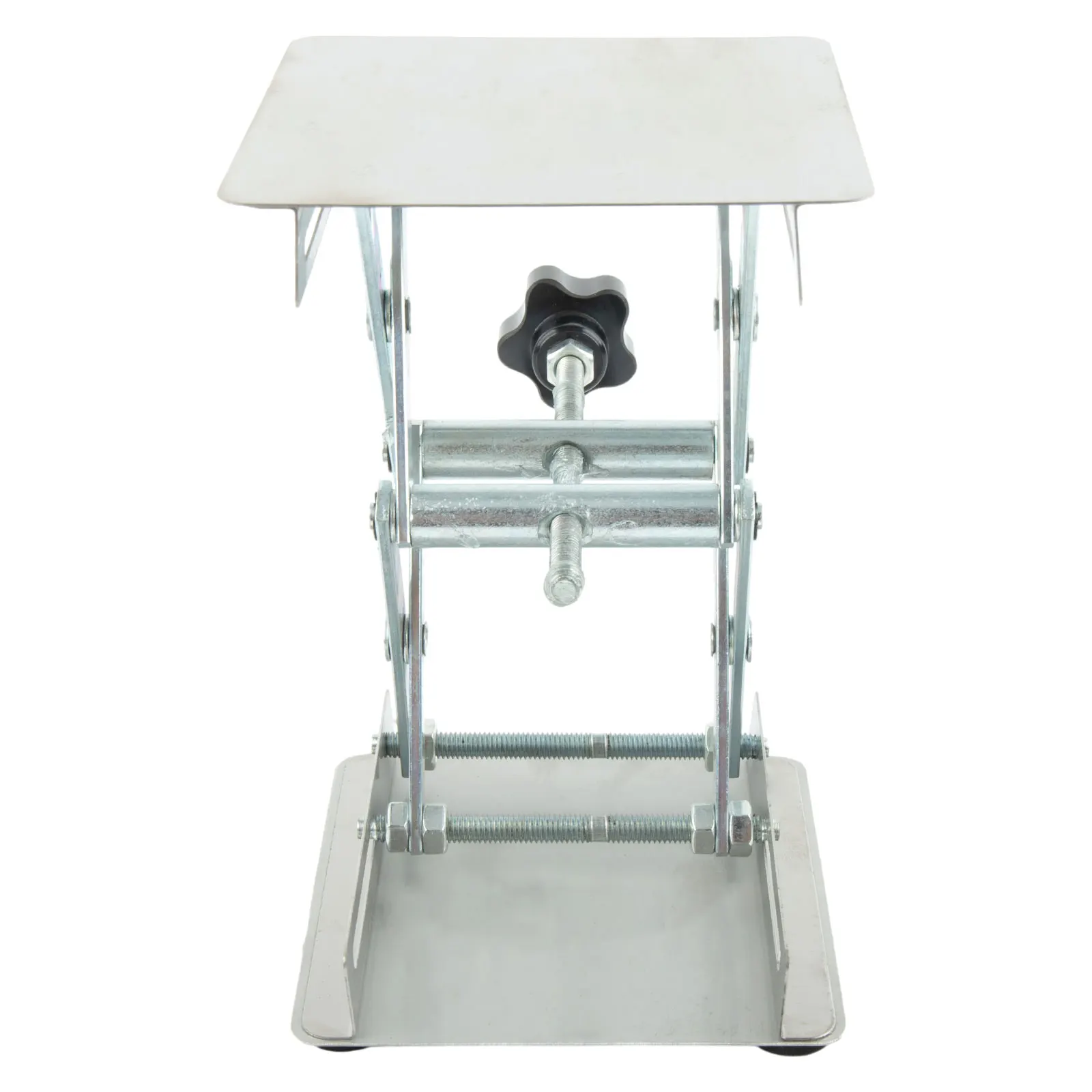 Knob Regulated Lifting Platform Adjustable Height Aluminum Oxide Construction Optional Size Corrosion Resistance
Knob Regulated Lifting Platform Adjustable Height Aluminum Oxide Construction Optional Size Corrosion Resistance