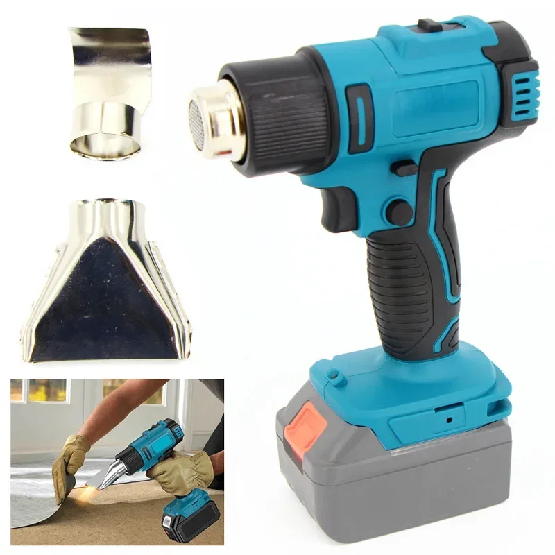 Ручной беспроводной тепловой фен для Makita 18 в, литий-ионный аккумулятор, промышленный электрический тепловой фен, регулируемый для Makita BL1850
Ручной беспроводной тепловой фен для Makita 18 в, литий-ионный аккумулятор, промышленный электрический тепловой фен, регулируемый для Makita BL1850