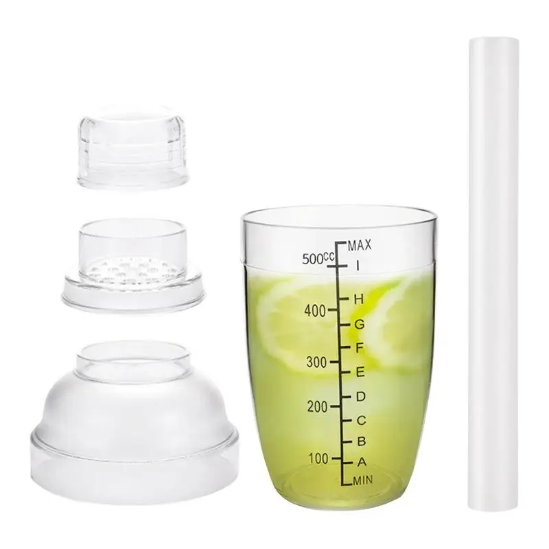 

Cocktail Shaker Set Bar Shaker Set with Lemon Hammer Drink Mixer Cocktail Shaker Cup for Bar Party multi use Kitchen Tools