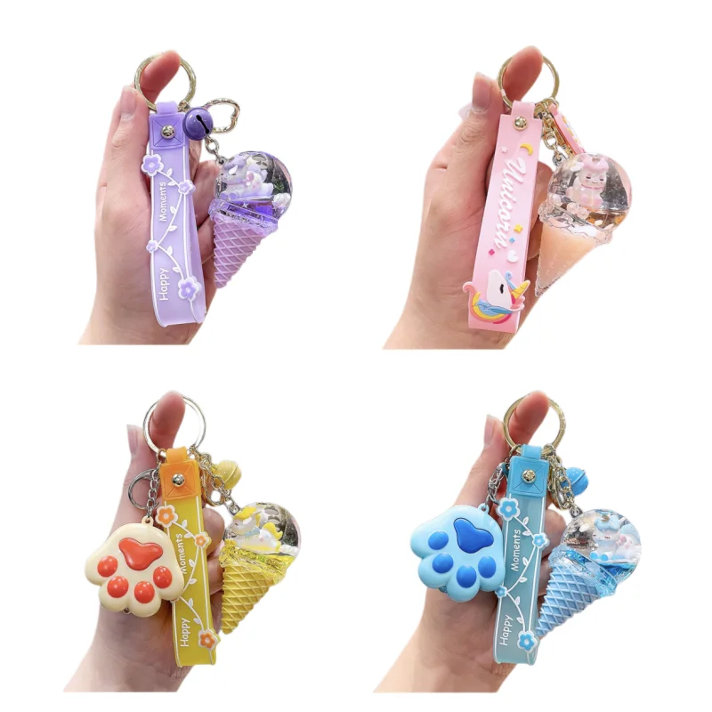 My Little Pony Cartoon Cute Ice Cream Cone Keychain Boys and Girls Gift Kawaii Quicksand Sequins Unicorn Car School Bag Ornament
My Little Pony Cartoon Cute Ice Cream Cone Keychain Boys and Girls Gift Kawaii Quicksand Sequins Unicorn Car School Bag Ornament
