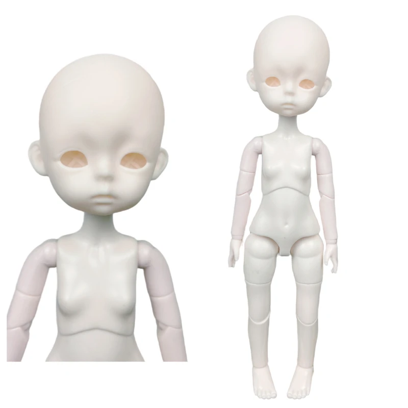DIY Cute 1/6 Bjd Doll 30cm Doll Head or Whole Doll Practice Makeup Doll Head Girl Doll Toy Gift 
DIY Cute 1/6 Bjd Doll 30cm Doll Head or Whole Doll Practice Makeup Doll Head Girl Doll Toy Gift