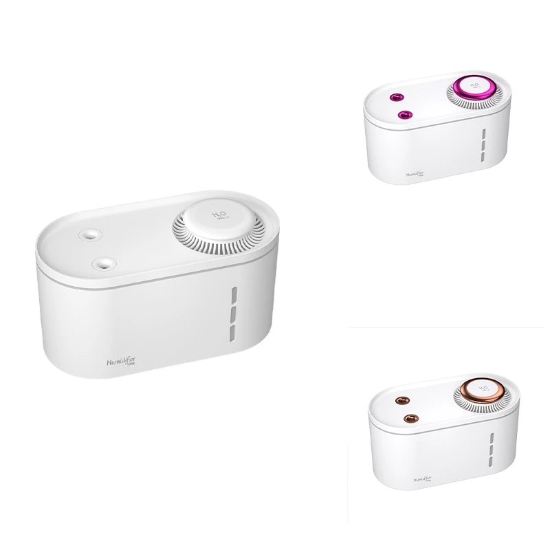 

USB Portable Spray Humidifier Wireless Big Capacity Silent Humidifier Diffuser Humidifiers For Bedroom Humidifier