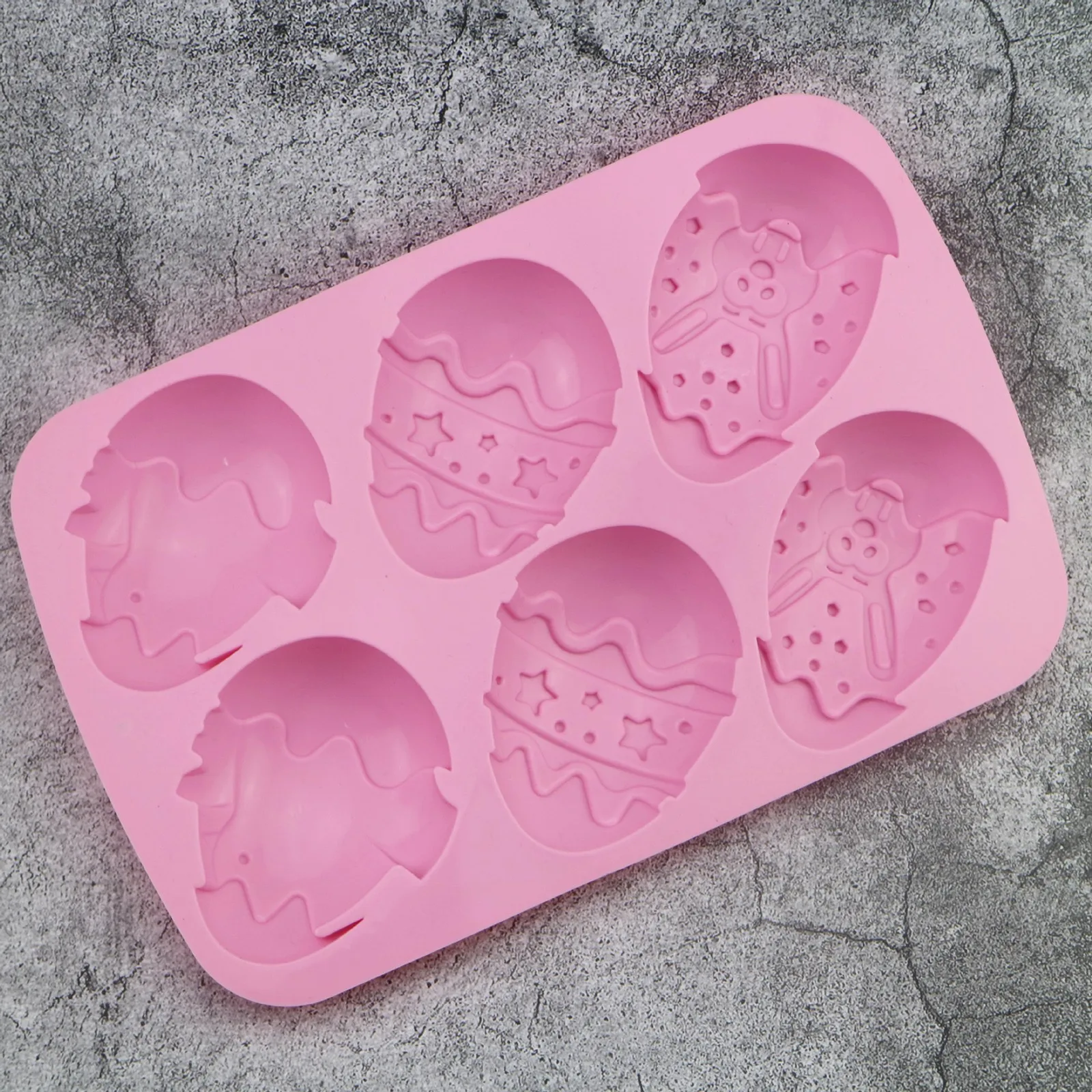 

Easter Silicone Mold Easter Series Chocolate Baking Epoxy Mold Cake Pan Soap Molds Pudding Muffin Loaf Brownie Cornbread Mold