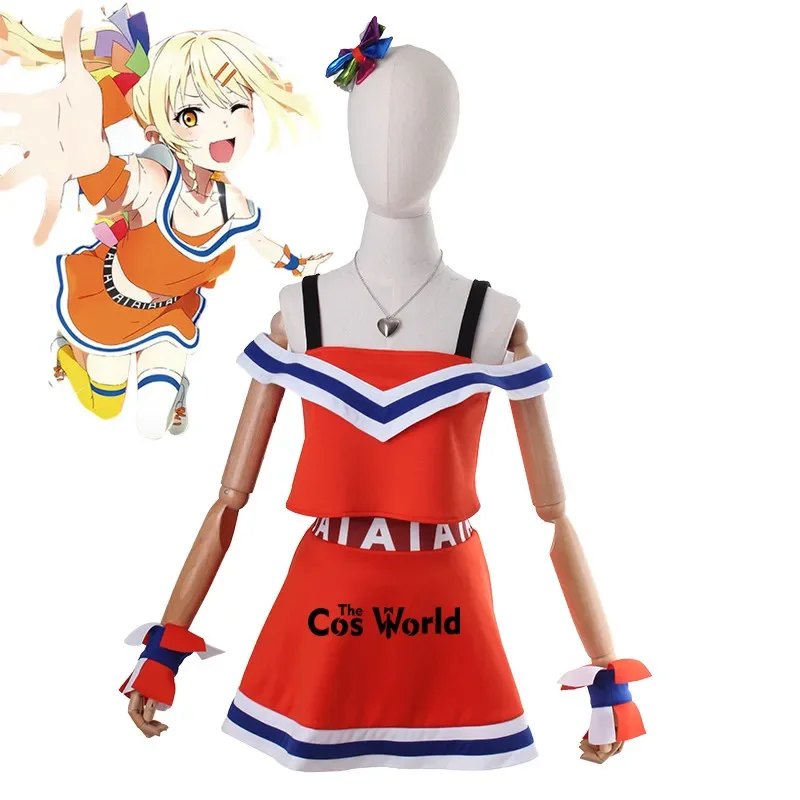 Love Live! Сеанс макияжа Дэй ниджигасаки, топы и юбки аниме, костюмы для косплея АБС мияшита ии
Love Live! Сеанс макияжа Дэй ниджигасаки, топы и юбки аниме, костюмы для косплея АБС мияшита ии