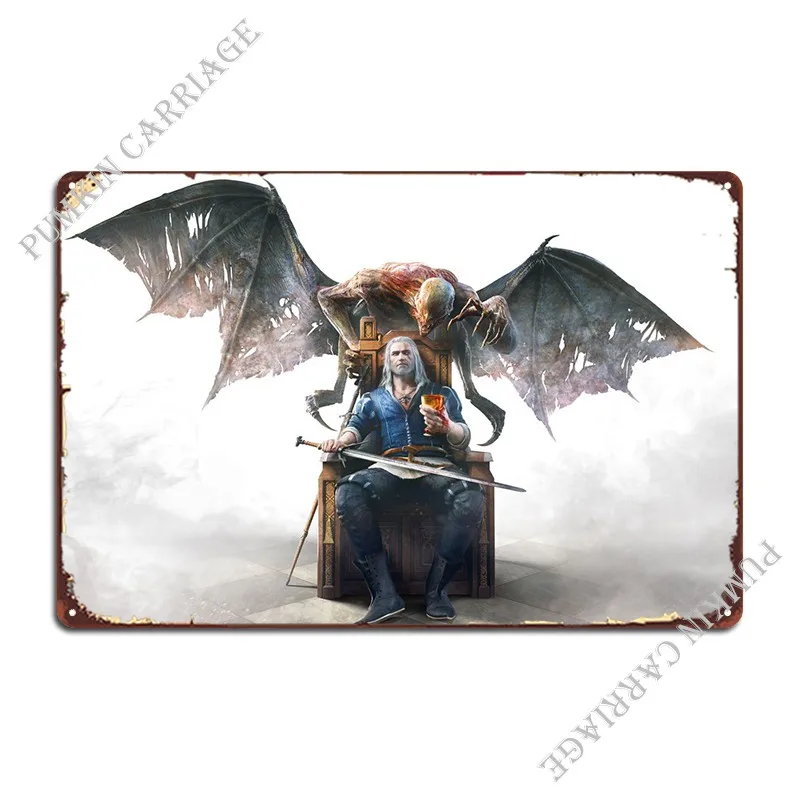 Geralt Metal Plaque Poster Design Garage Decoration Personalized Garage Tin Sign Poster
Geralt Metal Plaque Poster Design Garage Decoration Personalized Garage Tin Sign Poster
