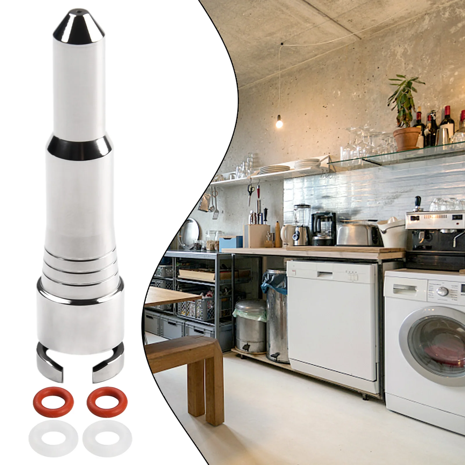 Coffee Machine Steam Pipe Steam Nozzle For Delonghi Dedica EC680 EC685 ECP3420 Stainless Steel Nozzle 9.2*6.2cm Washable Kitchen
Coffee Machine Steam Pipe Steam Nozzle For Delonghi Dedica EC680 EC685 ECP3420 Stainless Steel Nozzle 9.2*6.2cm Washable Kitchen