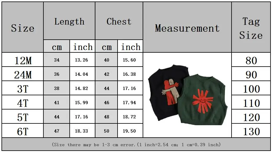 Childrens Sleeveless Knitted Vest - Cute Animal Cotton Sweater Coat for Boys  Girls