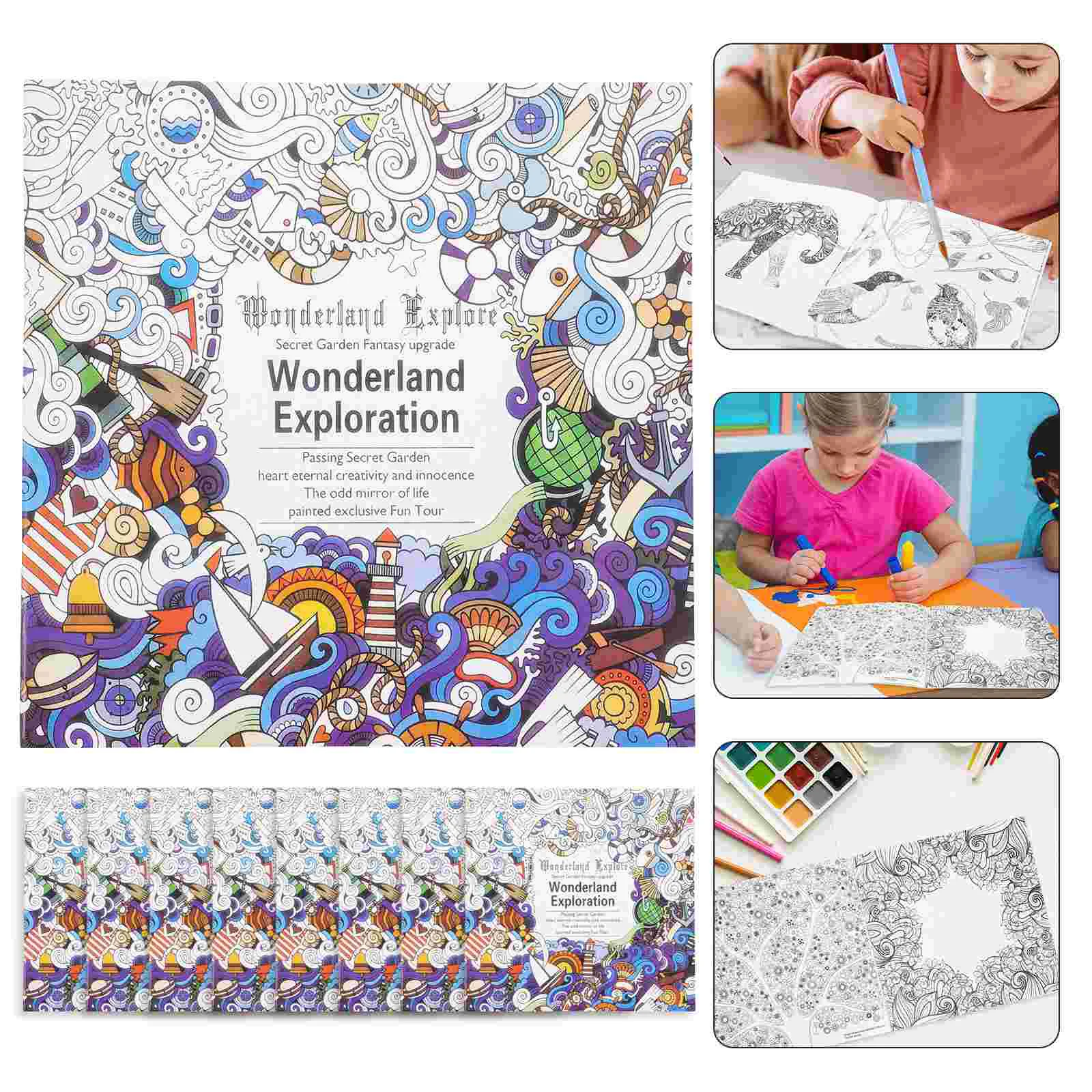 8 Books Coloring for Kids Colored Pencil Pocket Painting Drawing Toys Paper Child
8 Books Coloring for Kids Colored Pencil Pocket Painting Drawing Toys Paper Child