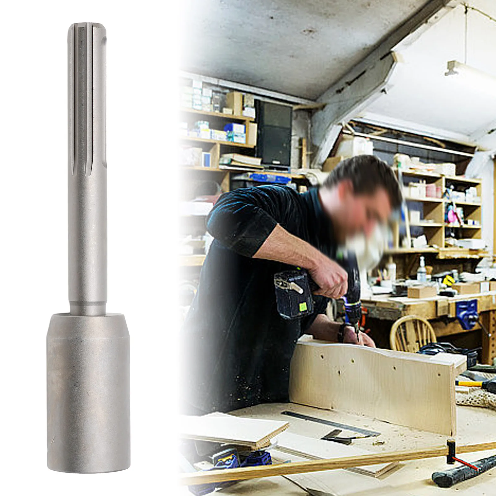 1Pcs Ground Rod Driver Steel Drill Bit Driver Bits Socket 30mm/45m/65mm Inner Size Electric Pick For Rotary Hammer Drill
1Pcs Ground Rod Driver Steel Drill Bit Driver Bits Socket 30mm/45m/65mm Inner Size Electric Pick For Rotary Hammer Drill