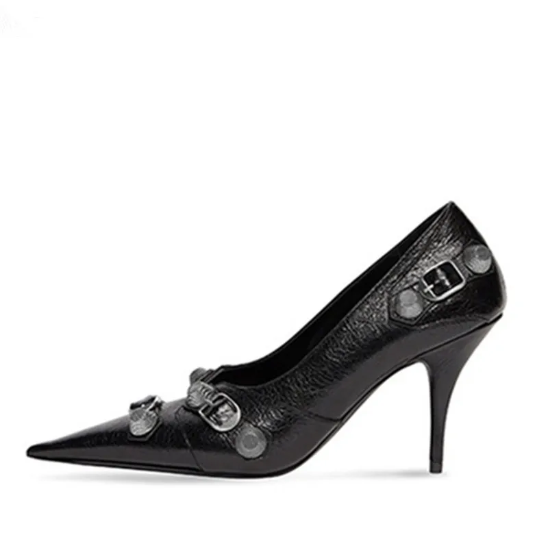 2023 New Women's Shoes Sexy Pointed Toe Fashion Metal Buckle Strap Female Single Shoes Thin Heels Solid Color Sapatos Femininos
2023 New Women's Shoes Sexy Pointed Toe Fashion Metal Buckle Strap Female Single Shoes Thin Heels Solid Color Sapatos Femininos
