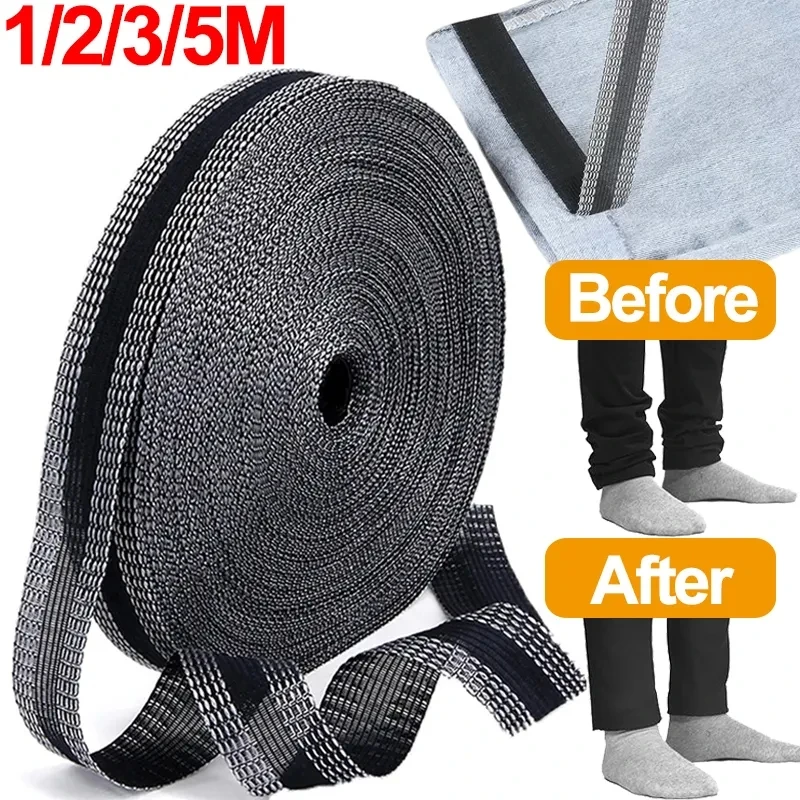 5M Pants Edge Shorten Paste Self-Adhesive Pants Mouth Hem Iron-on Hemming Tape Jeans Pants DIY Sewing Free Trousers Fabric Patch
5M Pants Edge Shorten Paste Self-Adhesive Pants Mouth Hem Iron-on Hemming Tape Jeans Pants DIY Sewing Free Trousers Fabric Patch