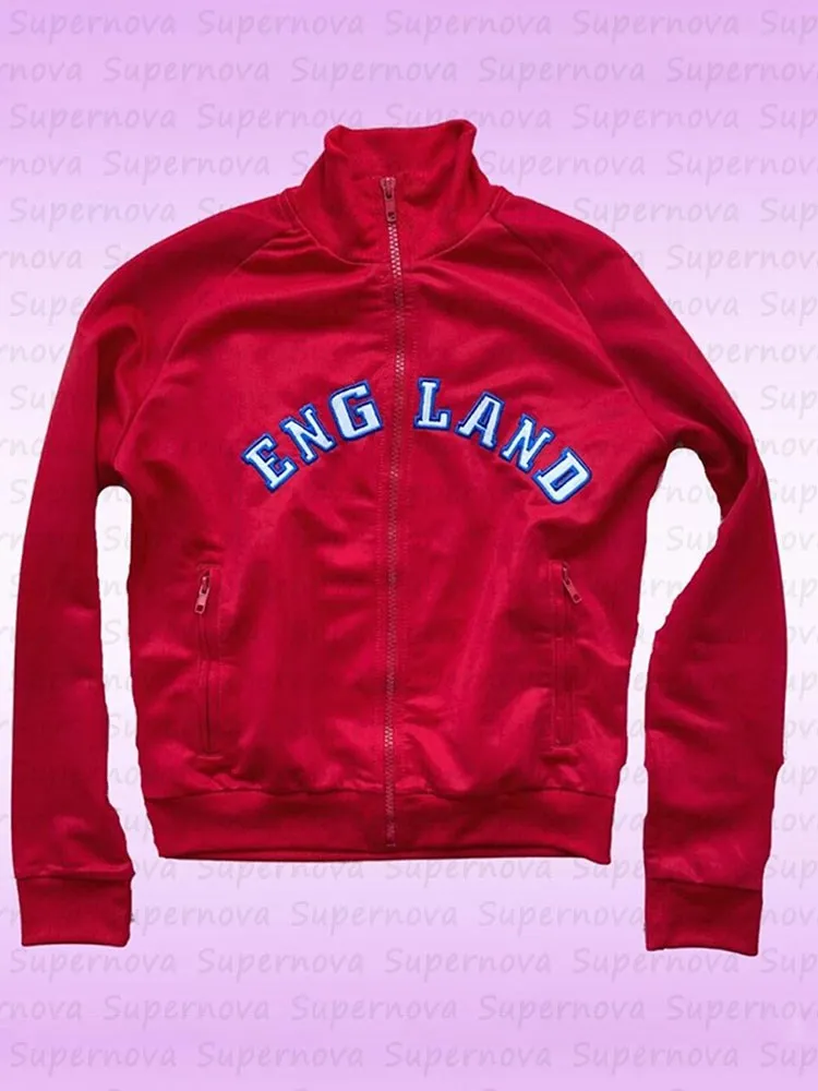 Aestheticism red sweatshirt 2000s letter embroidery graphic zipper hoodie retro Y2K garbage Gothic jacket coat.
Aestheticism red sweatshirt 2000s letter embroidery graphic zipper hoodie retro Y2K garbage Gothic jacket coat.