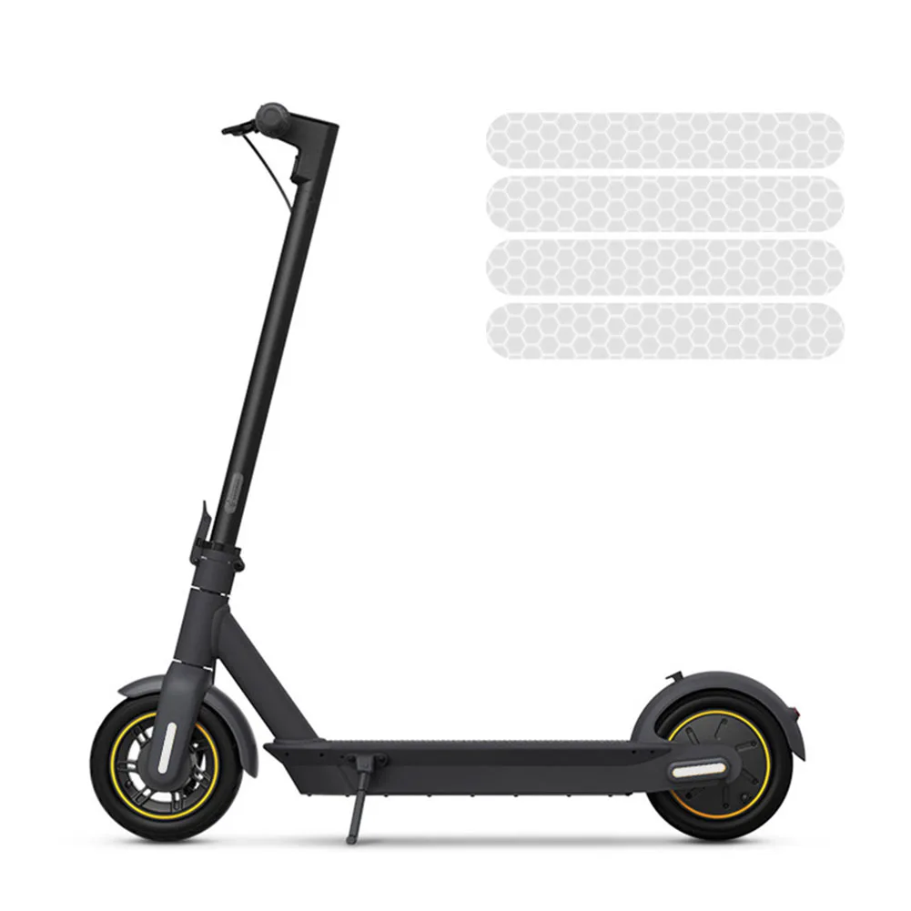 Electric Scooter Reflective Sticker For Ninebot Max G30 Practical Anti-Cursor Stickers Night Safety Decals Scooter Accessories
Electric Scooter Reflective Sticker For Ninebot Max G30 Practical Anti-Cursor Stickers Night Safety Decals Scooter Accessories