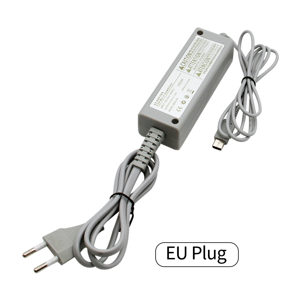 for Wii U Gamepad Controller Joystick US EU Plug AC Charger Adapter 100-240V Home Wall Power Supply for WiiU Pad
for Wii U Gamepad Controller Joystick US EU Plug AC Charger Adapter 100-240V Home Wall Power Supply for WiiU Pad