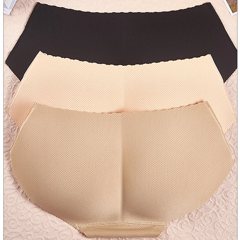 

Sexy Women Butt Lift Pants Lingerie Enhancer Push Up Sponge Pad Butt Lifter Underwear Body Shaper Panties Plump Hips Shaping