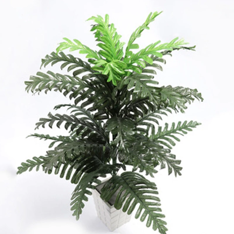 Generic 92cm Tropical Palm Tree Leaves Large Artificial Plants Silk