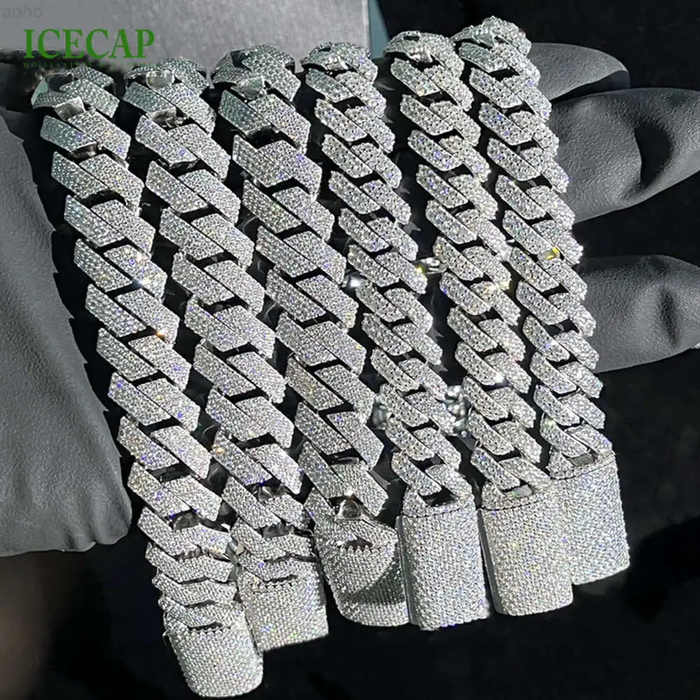 Icecap Fashion Jewelry Necklace 925 Silver Luxury Custom Necklace White Gold Plated Moissanite Diamond Cuban Link Chains
Icecap Fashion Jewelry Necklace 925 Silver Luxury Custom Necklace White Gold Plated Moissanite Diamond Cuban Link Chains