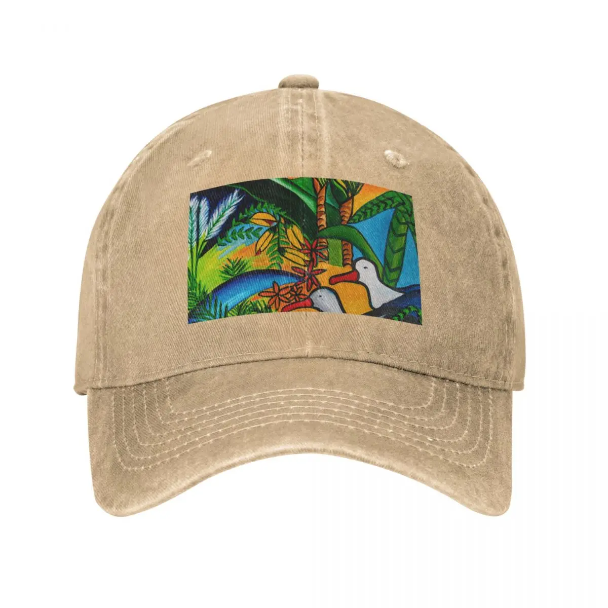 

Native New Zealand in its vibrant glory Cowboy Hat Trucker Hat Hat Men Women'S