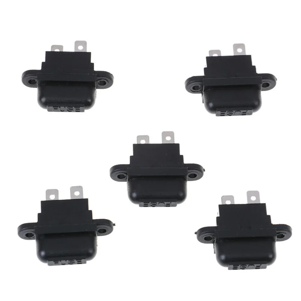 5pcs 30A Amp Auto Blade Standard Fuse Holder Box For Car Boat Truck With Cover 2 Pins 100% Brand New High Quality
5pcs 30A Amp Auto Blade Standard Fuse Holder Box For Car Boat Truck With Cover 2 Pins 100% Brand New High Quality