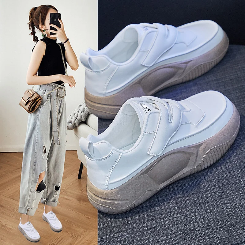 Women Platform Sneakers 2023 Autumn New Brand Women Flats Platform Sneakers Leather Sport Shoes Casual Platform Lace Up Shoes
Women Platform Sneakers 2023 Autumn New Brand Women Flats Platform Sneakers Leather Sport Shoes Casual Platform Lace Up Shoes