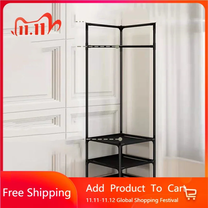 Coat Rack Multi-function Floor Standing Clothes Hanger Racks Removable Metal Clothing Storage Space Saving Nordic Furniture HY
Coat Rack Multi-function Floor Standing Clothes Hanger Racks Removable Metal Clothing Storage Space Saving Nordic Furniture HY