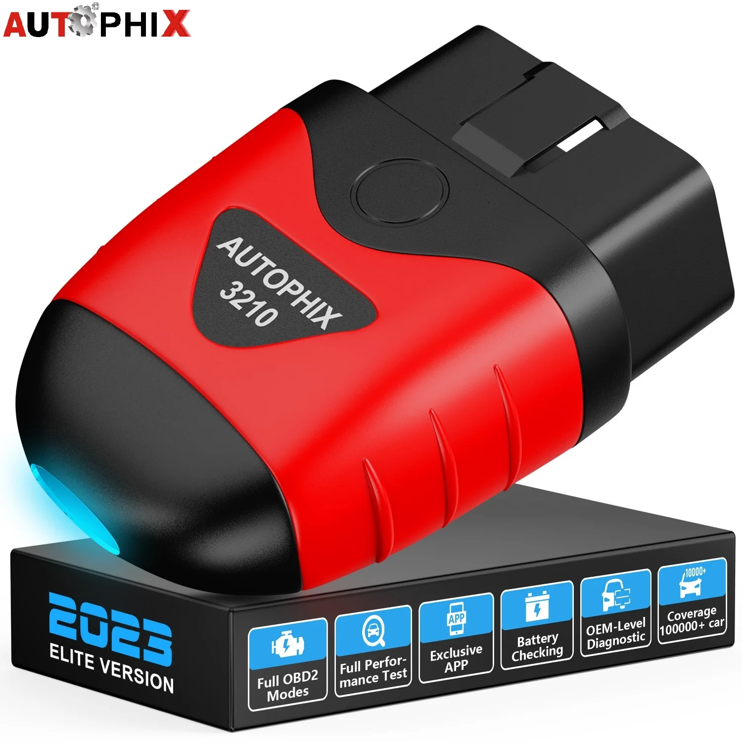 

AUTOPHIX 3210 Bluetooth OBD2 Scanner Car Code Readers Auto Professional Battery Test Check OBDII Diagnostic Scan Tools Test