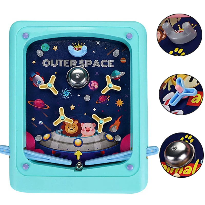 Child Pinball Games Desktop Pinball Game Machine Fun Parent-Kid Interactive Educational Toys Kids Table Shooting Board Games New
Child Pinball Games Desktop Pinball Game Machine Fun Parent-Kid Interactive Educational Toys Kids Table Shooting Board Games New