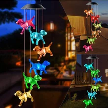 Solar LED Wind Chimes Lights Bees Dogs Pigs Birds Outdoor Wind Chimes Waterproof Balcony Yard Decor Hanging Solar LED Light
Solar LED Wind Chimes Lights Bees Dogs Pigs Birds Outdoor Wind Chimes Waterproof Balcony Yard Decor Hanging Solar LED Light