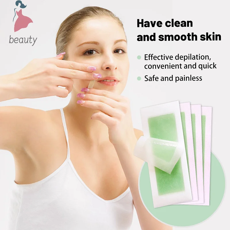 12/24Pcs Facial Lip Wax Strips For Face Chin Upper Lip Jaw Eyebrow Beard Hair Removal 
12/24Pcs Facial Lip Wax Strips For Face Chin Upper Lip Jaw Eyebrow Beard Hair Removal