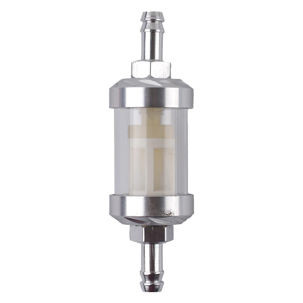 Car Fuel Filter Aluminum Alloy Cross-country Motorcycles Filter Gasoline For Cars Impurities Motorcycles Brand New
Car Fuel Filter Aluminum Alloy Cross-country Motorcycles Filter Gasoline For Cars Impurities Motorcycles Brand New