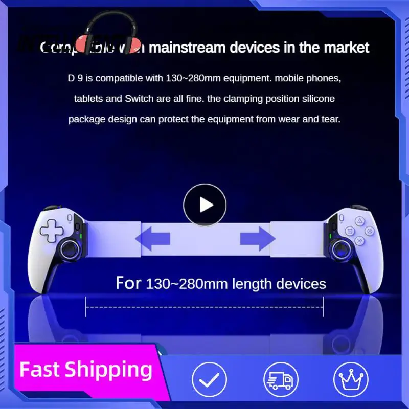 Tablet Gamepad Easy Game D9 Wireless Mobile Phone Double Hall Somatosensory Game And Accessories D9 Gamepad Pc Switch
Tablet Gamepad Easy Game D9 Wireless Mobile Phone Double Hall Somatosensory Game And Accessories D9 Gamepad Pc Switch