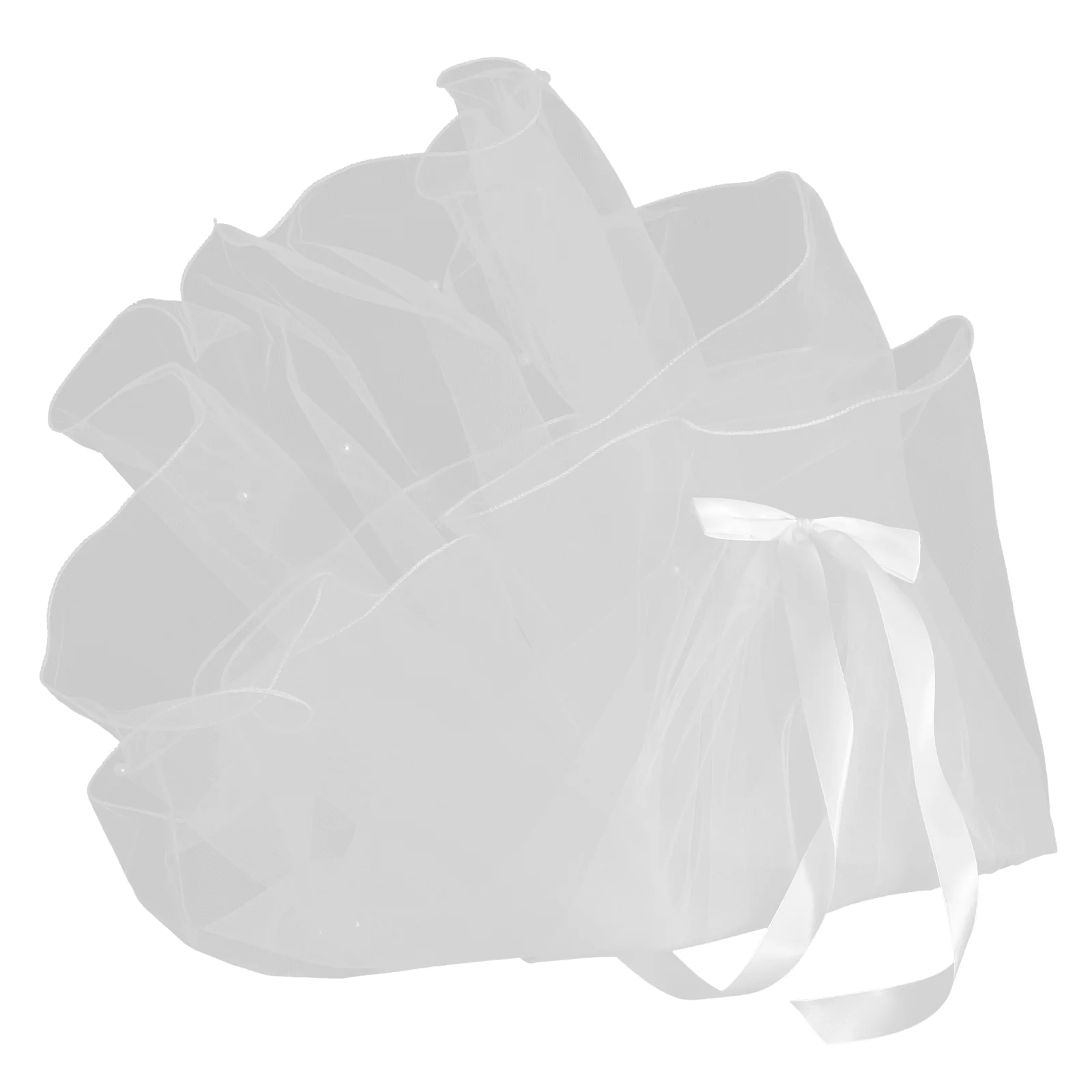 Bridal Veil Ribbon Bride Hair Accessories Bow Tie Wedding for White Headdress Child Veils Brides
Bridal Veil Ribbon Bride Hair Accessories Bow Tie Wedding for White Headdress Child Veils Brides